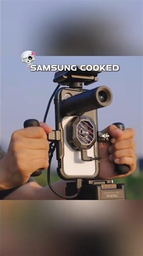 Samsung vs Apple Zoom Lens Comparison #YouTube #Short