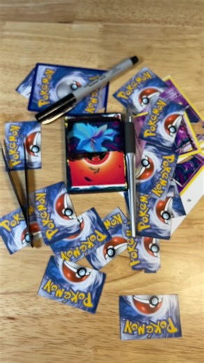 Almost done. 🤞 #pokemon #pokemontcg #3dpokemoncards #hobby #craft #gengar