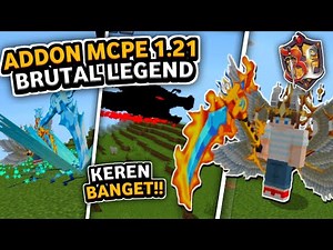 Addon Brutal Legend MCPE 1.21+ dengan Update Senjata Terbaru yang Makin Gahar!