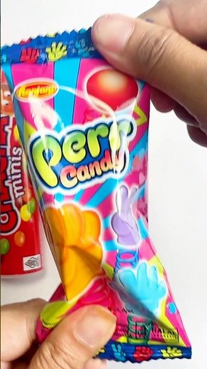 ASMR Candy Opening | Perr Candy #asmrsnacks #candyopening #candyunboxing #unwrappingsnacks