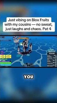 Chilling on Blox Fruits with my cousins 😎⚔️ No sweat, just laughs Part 4| Roblox Fun