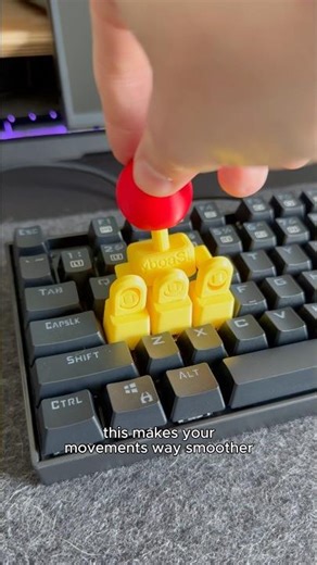 3D Printed Keyboard Joystick