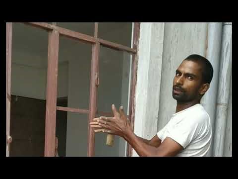 Window Glass Fixing With Help Of Silicon And Glass Putty Full Process || Civil Engineer