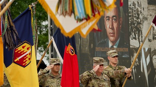 Fort Hood post officially renamed Fort Cavazos