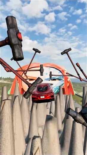 Big and Small Car vs Saja - BeamNG.Drive #beamngdrive #beamngrao #automobile