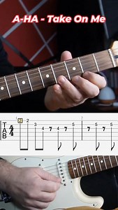 372 reactions · 75 shares | #Tutorial a-ha - Take On Me Guitar lead intro #guitartutorial #guitarcover #electricguitar #learnmontiktok #guitarlesson #guitartok #skullstrings #fyp #popularsong #aha #TakeOnMe #rocksong #riffguitar #riffrock | Tony GALDI | Facebook