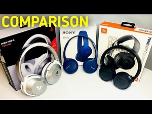 Sony WH-CH 510 VS Boat Nirvana 751 ANC VS JBL Tune 500 BT ⚡ Wireless headphones under 4000