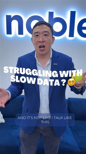 Oh no! Are you struggling with sssslllooowww data? #SwitchToNoble | Noble Mobile