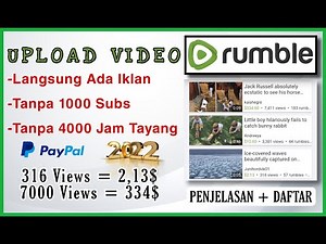HOW TO REGISTER IN RUMBLE . RUMBLE MONETIZATION . RUMBLE.COM SIMPLE EXPLANATION #https://rumble.com/