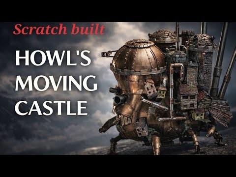 How I made this out of junk. #Ghibli #scratch build