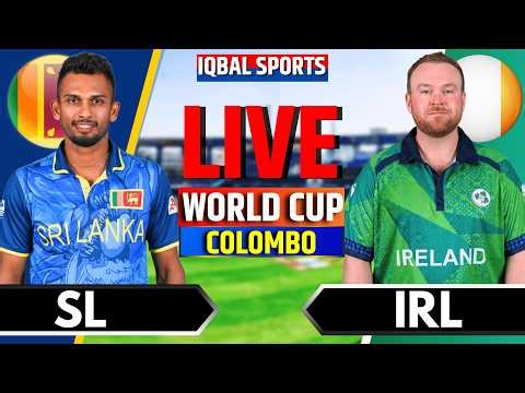 🔴Live: Sri Lanka vs Ireland 6th Match, T20 World Cup | Live Cricket Match Today | SL vs IRE Live