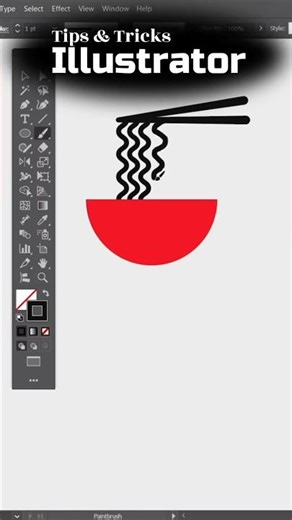 Illustrator tips & tricks 🤫 || #shorts