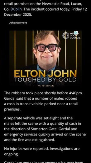 cash in transit robbery lucan.