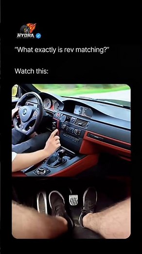 What exactly is rev matching? #carmemes #carguy #bmw