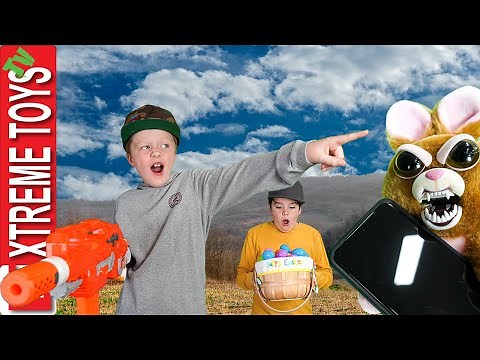 The Easter Bunny Stole My Phone! Sneak Attack Squad Easter Egg Trouble!