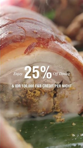 Have a Wonderful Stay in Kuta, Bali | 25% Off Dining and IDR 100K FB Credit