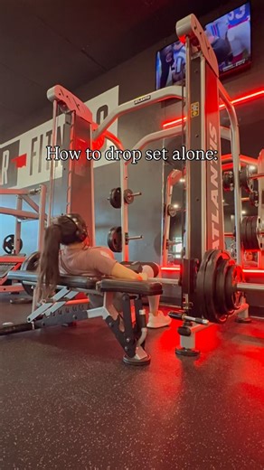 Lauren Wingfield | Women’s Health & Fitness Coach | How to crush a hip thrust drop set solo! 💥 Start heavy, then strip a plate— no excuses, no spotter needed. Glutes stay under tension the... | Instagram