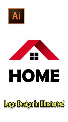 Property Development Logo Design in Illustrator! | Home Logo Design