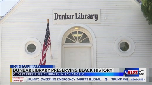 Dunbar Library in San Angelo: Celebrating African American history