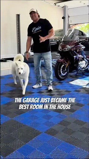 Garage Transformation That Changes Everything | RaceDeck Floor Upgrade 🔥