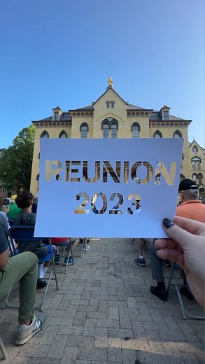 It’s only been a week since you were here for Reunion and we already miss you! Thank you for making this so memorable ☘️ #ForeverIrish | Notre Dame Alumni Association