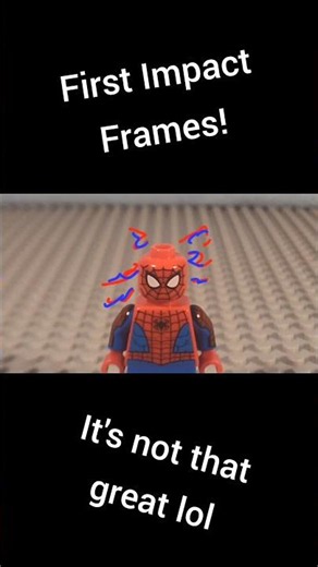 First Impact Frames! #legoanimation