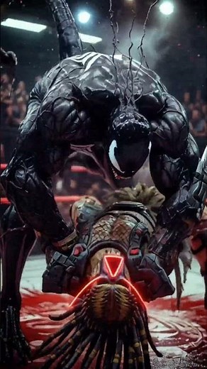 Venom Vs Predator Alien Underground Fight Universe Crossover Who Will Win #marvel #avengers #shorts