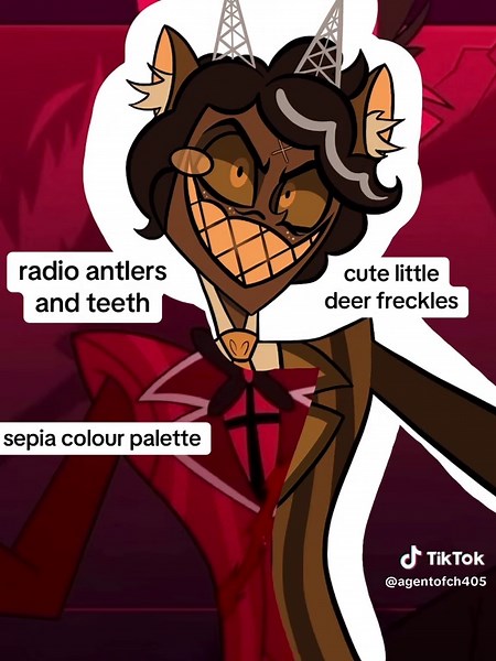 Creative Redesign of Hazbin's Alastor Character