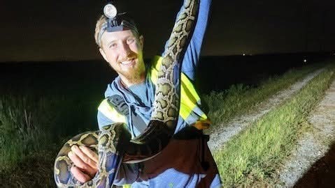 South Florida Water Management District's new Python Elimination Program rewards catches