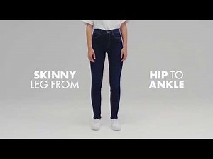 Wrangler Fit Guide | High Rise Skinny