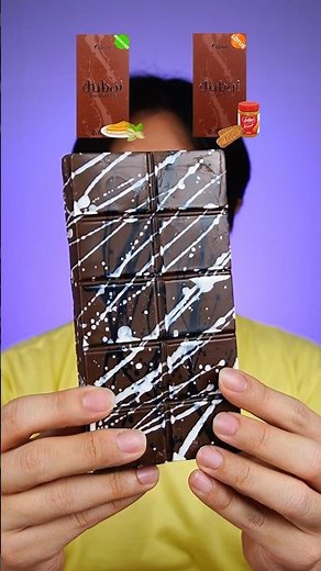 EATING LOCAL MADE DUBAI CHOCOLATE #asmr #mukbang