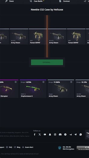Daily Free Case on HellCase - Newbie Case - 8/4/2025