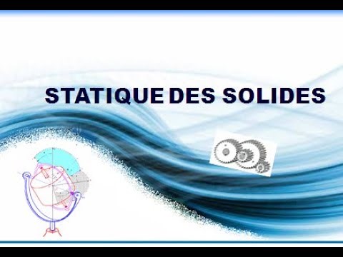Static of solids/ Modeling and classification of a mechanical action/ Moment of a force/