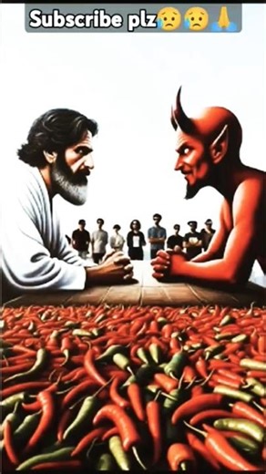 God vs Devil #jesuschrist #christianmotivation #bible #jesus #shortsfeed