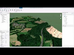 Quadri for Windows - Extracting trees from a pointcloud using Trimble Business Center