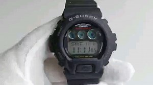 99新卡西欧太阳能电波三眼防水运动男表 GW-6900-1