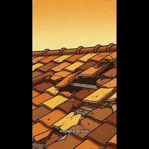 “Cracked or leaking tile roof? 🏠🔥