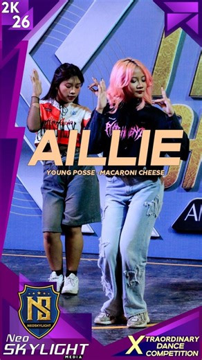 Aillie DC ‪@YOUNGPOSSEUP‬ Macaroni Cheese | Xtraordinary Kpop Dance | #kpop #neoskylightmedia
