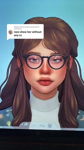 Sims 4 Pretty Sims Without CC | InstaxChallenge Reply