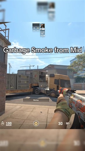 Mastering Garbage Smokes in CS2