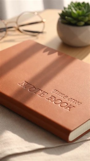 Vintage A5 Grid Notebook for School & Office Planning