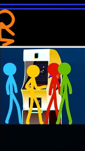 Stick Figures Play Pac Man The Ultimate Arcade Challenge!