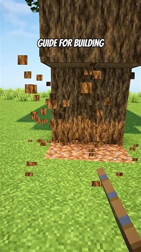 🏗️Guide to building a tree house🏗️ #guide #minecraft #minecraftbuilds