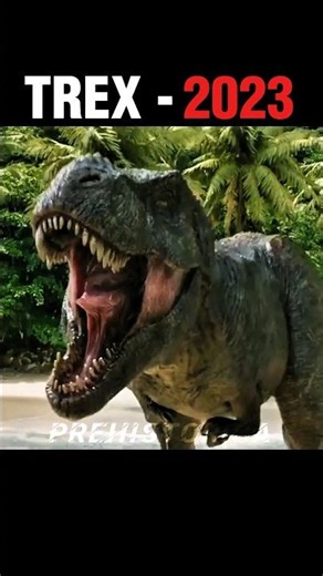 The Rise of the King: T-Rex Movie Evolution (1998 – 2023) 🦖👑 #trex