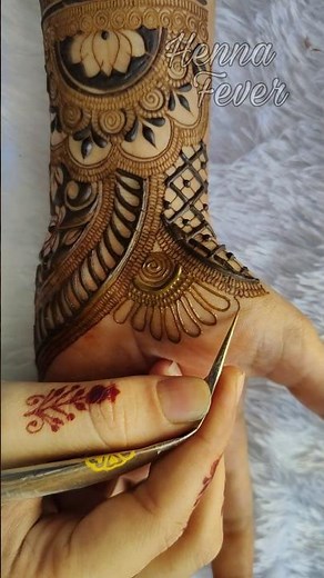 Latest 3D Bridal Mehendi Henna Design 🤎 Unique And Beautiful Mehndi #mehndi #henna #mehendiartistry