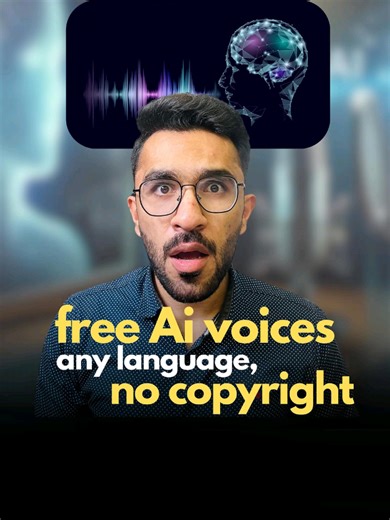 Generate Free AI Voices in Any Language