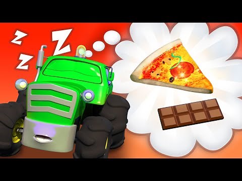 Police car for kids - Ben is sleep driving hungry - Car Patrol in Car City !