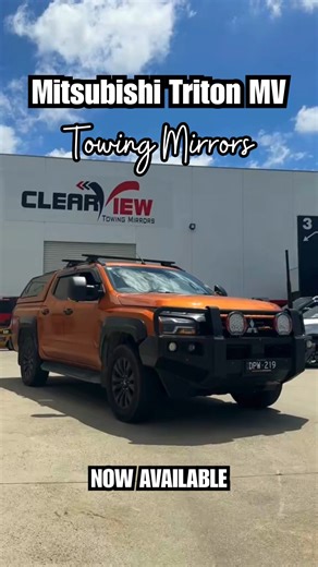 NEW RELEASE 🚨 Towing Mirrors to suit the Mitsubishi Triton MV (2024 ) are officially here! You asked — we delivered. 🔥 Available in two options: ▪️ Next Gen – Twin mirror glass design (shown in this video) ▪️ Compact – Single mirror glass design Why you’ll love them: ✔️ Perfect for daily driving ✔️ Extend when towing, fold back when you’re not ✔️ Retain your OE functionalities — no compromises with our full replacement mirrors Keen to know more? 👉 DM us “MV Triton” or hit the link in our bio 