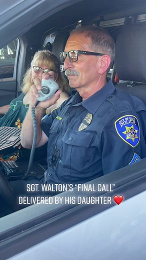 Thank you for your unwavering service dedication, Sgt. Walton! We will miss you. #police #sergeant #galtpd #gpd #30yearsofservice #retirement #finalcall