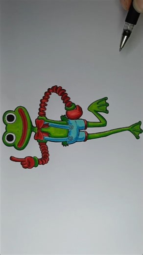 How To Draw New Boss In Poppy Playtime Chapter 6 #poppyplaytime #drawing